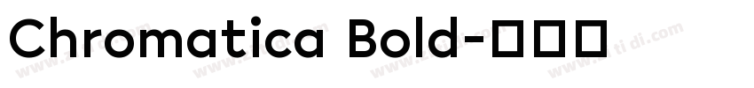 Chromatica Bold字体转换